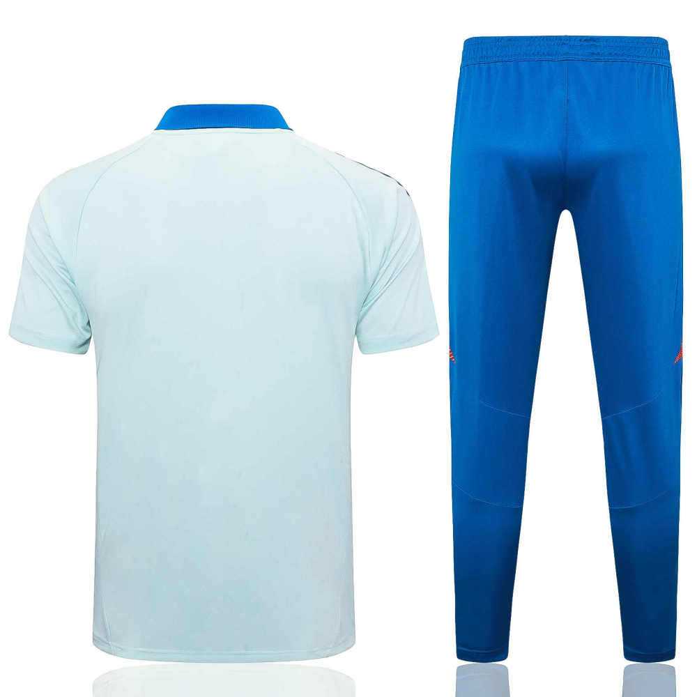 2024-2025 Spain Light Blue Thailand Polo Uniform-815