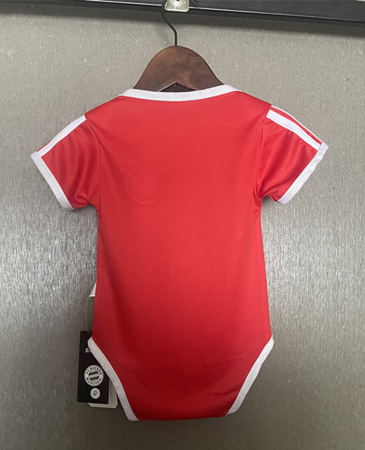 25-26 Bayern München Home Red&White Baby Soccer Uniform-CS