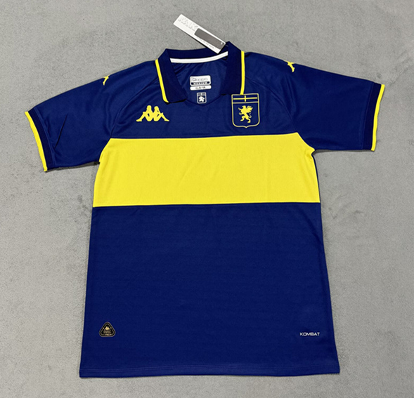 (S-4XL) 2025-2026 Genoa CFC Blue Thailand Soccer Jersey AAA-4506