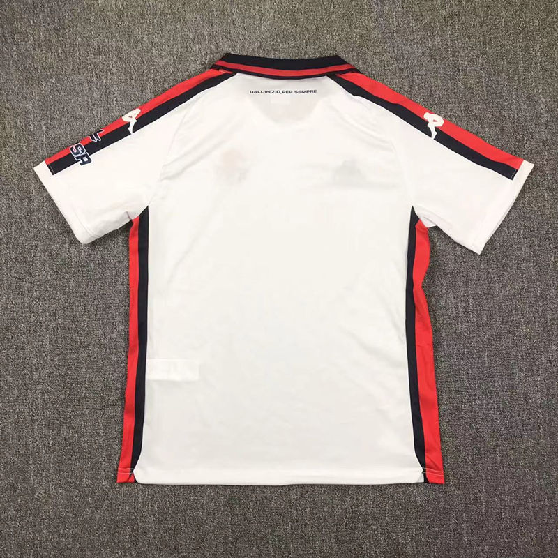 2024-2025 Genoa CFC Away White Thailand Soccer Jersey AAA-417