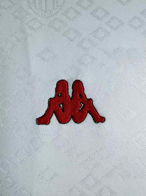 Retro Version 89-90 AC Milan Away White Thailand Soccer Jersey AAA-811