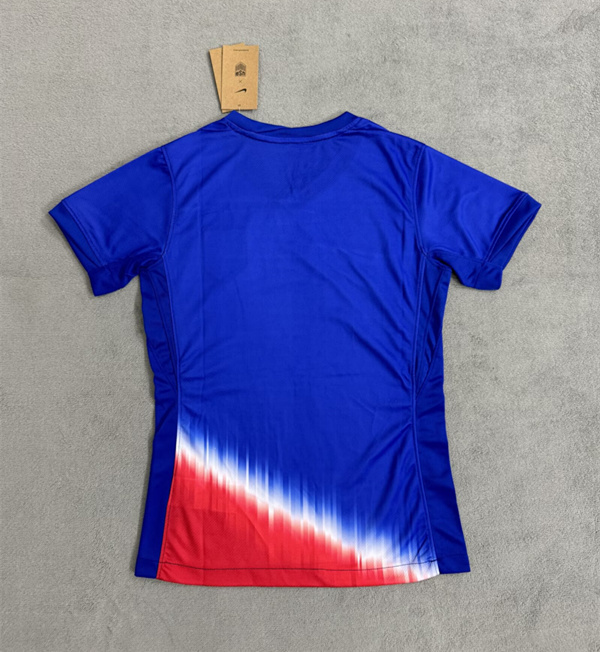 2024-2025 USA Away Blue Thailand Women Soccer Jersey AAA-4506
