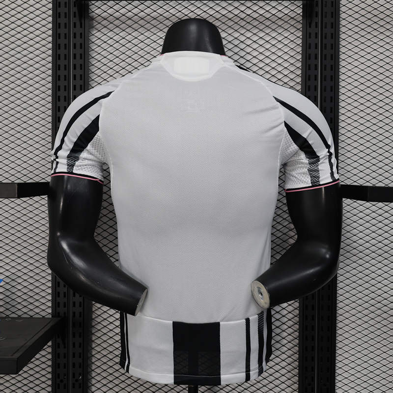 Player Version 2025-2026 Juventus Home Black&White Thailand Soccer Jersey AAA-888