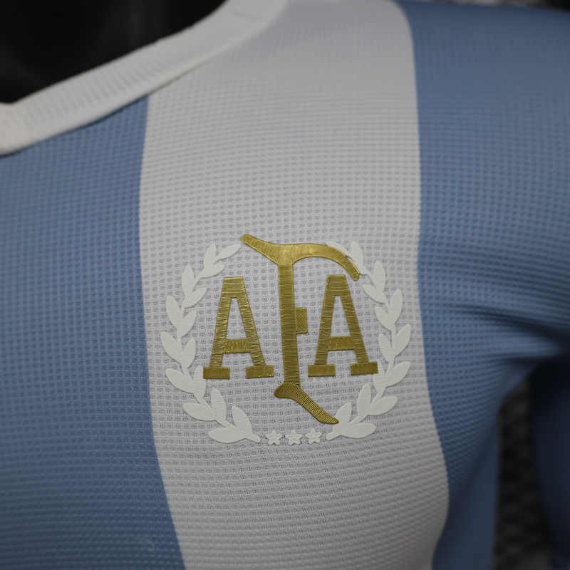2024-2025 Anniversary Edition Argentina Blue&White LS Thailand Soccer Jersey AAA-888