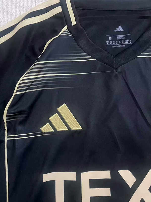 (S-4XL)25-26 Aberdeen Away Black Thailand Soccer Jersey AAA-2044