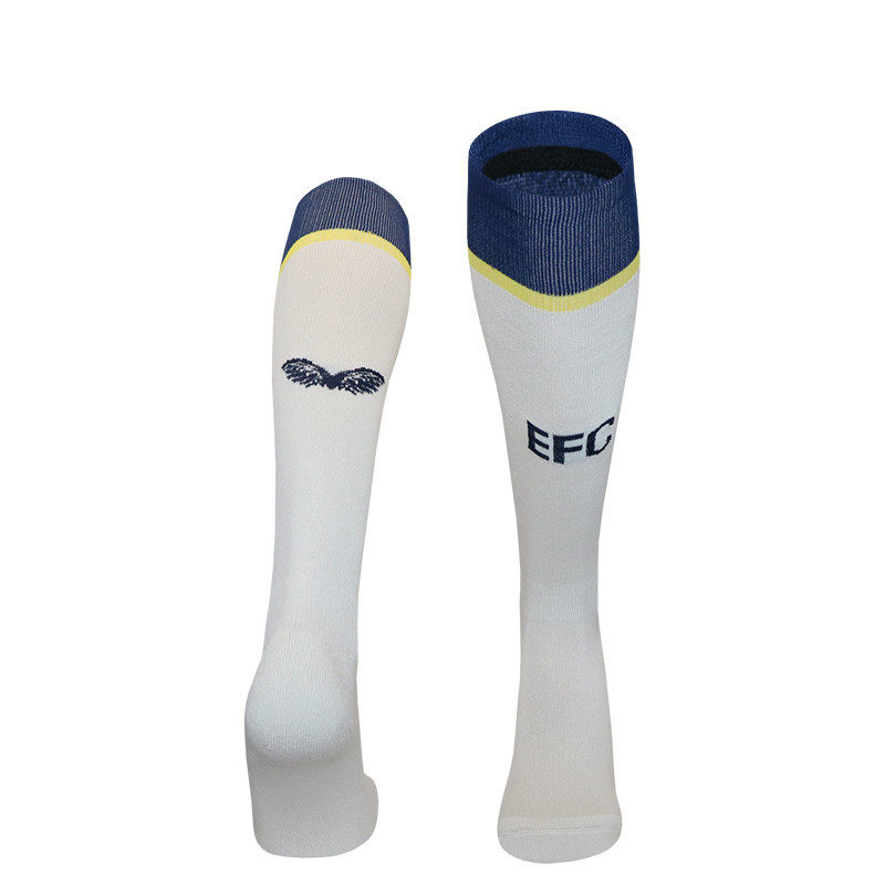 2024-2025 Everton 2nd Away White Thailand Soccer Socks-4539