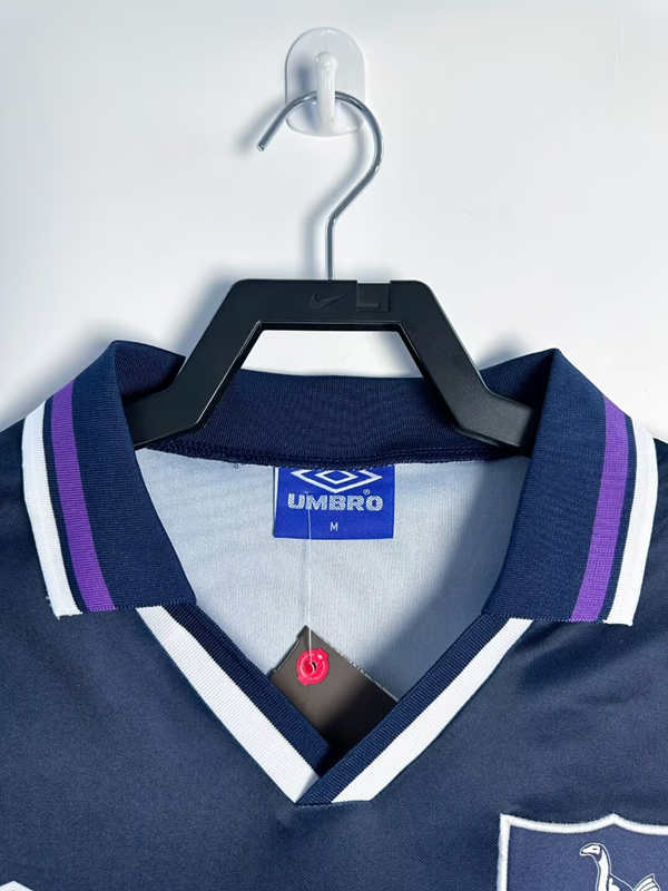 Retro Version 94-95 Tottenham Hotspur Away Purple Thailand Soccer Jersey AAA-811