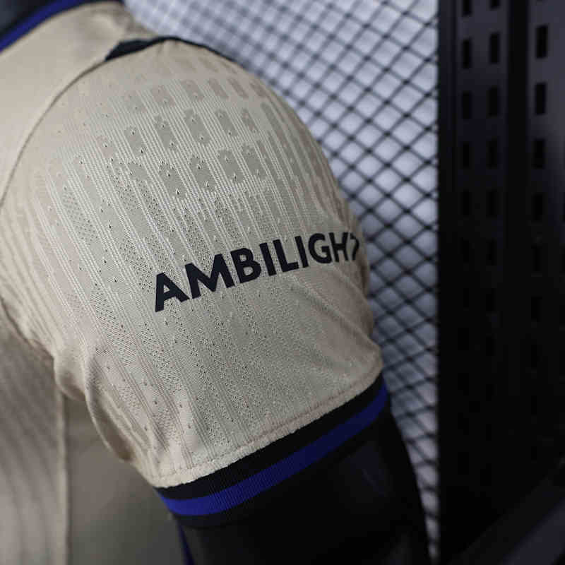 Player Version 2025-2026  Barcelona Away  Apricot Thailand Soccer Jersey AAA-888