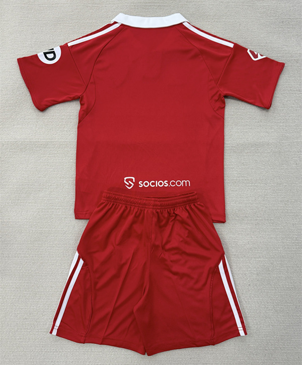 25-26 Sevilla Away Red Soccer Uniform-AY