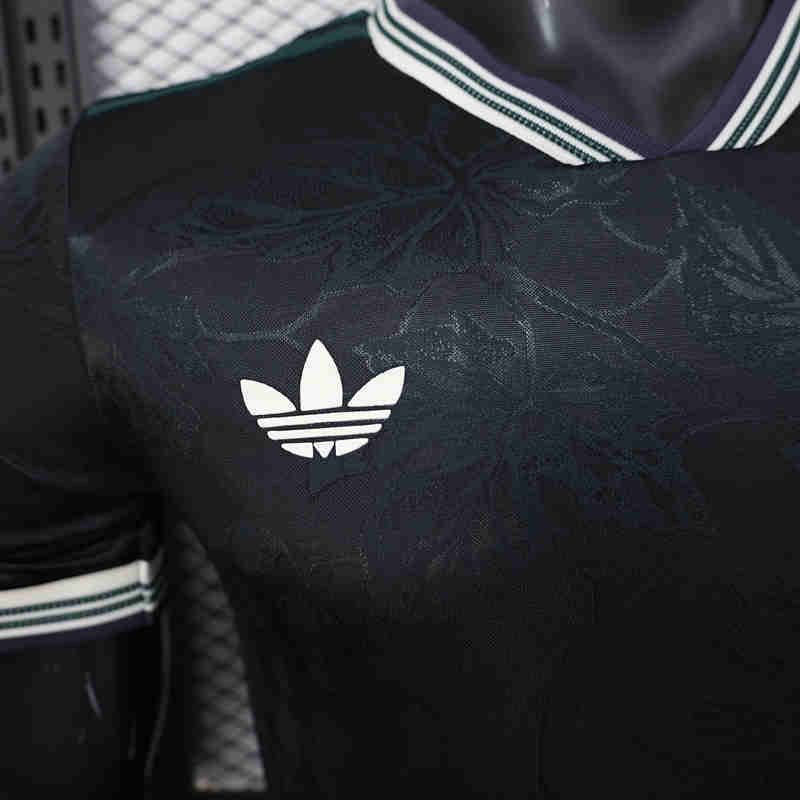 Player Version 25-26 Juventus 2nd Away Black Thailand Soccer Jersey AAA-888