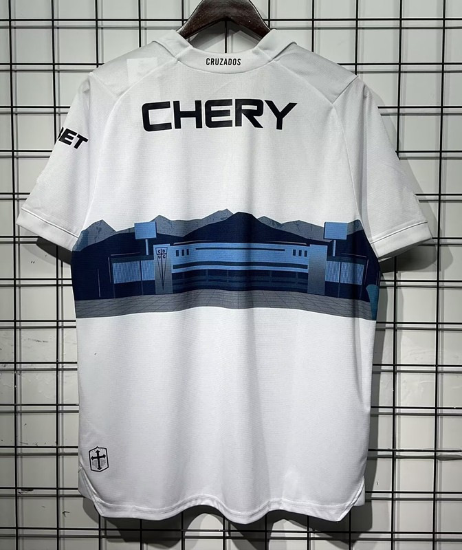 (S-4XL) 2025-2026 Special Version CD Universidad Católica White Thailand Soccer Jersey AAA-7209