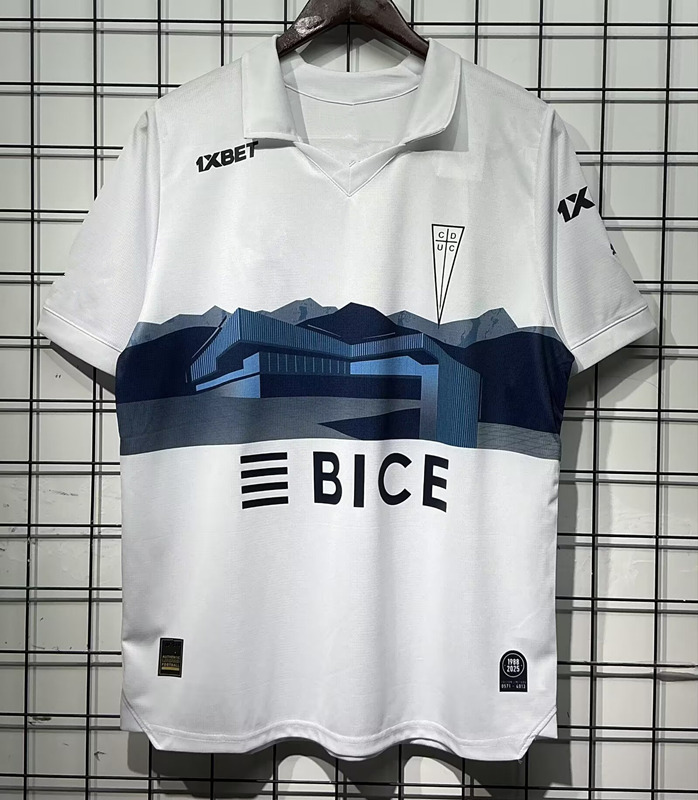 (S-4XL) 2025-2026 Special Version CD Universidad Católica White Thailand Soccer Jersey AAA-7209