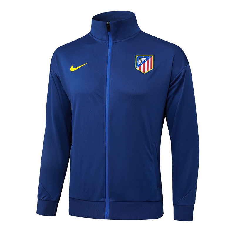 2025-2026 Atlético Madrid Up-cyan Thailand Soccer Jacket -815