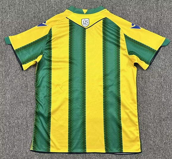 (S-4XL) 25-26 West Bromwich Albion Away Yellow&Green Thailand Soccer Jersey AAA-512