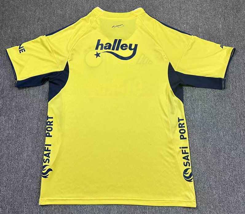 25-26 Fenerbahçe Away Yellow Thailand Soccer Jersey AAA-417