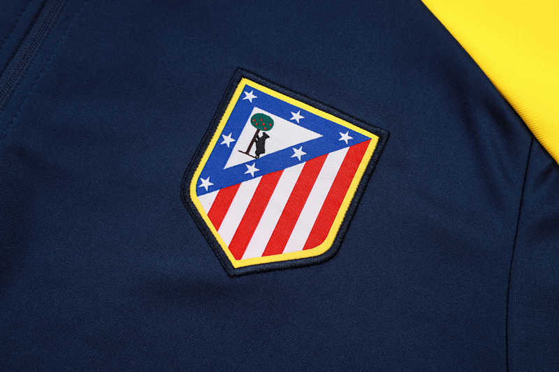 2025-2026 Atlético Madrid Royal Blue Thailand Soccer Jacket Uniform-815