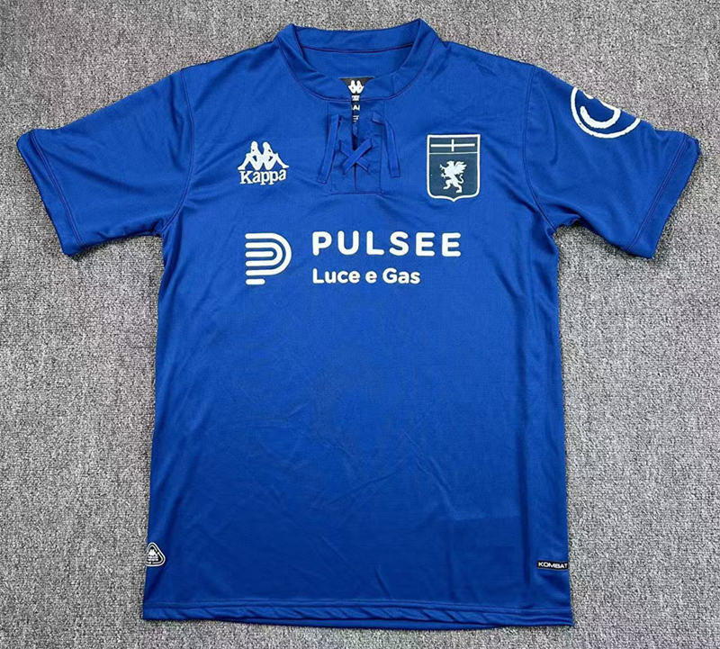 25-26 Genoa CFC 2nd Away BlueThailand Soccer Jersey AAA-417
