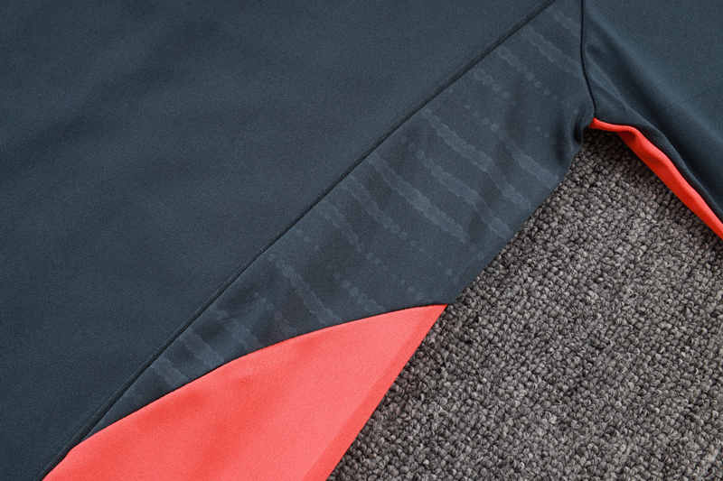 2025-2026 Bayern München Gray Thailand Soccer Tracksuit-815