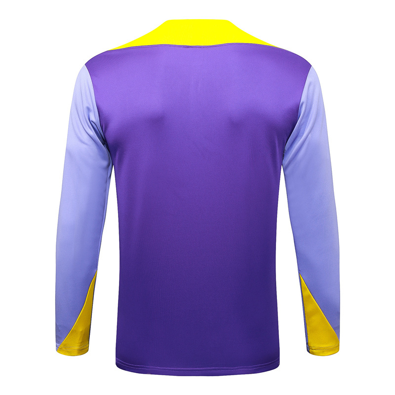 2025-2026 Atlético Madrid Purple Thailand Soccer Tracksuit-815