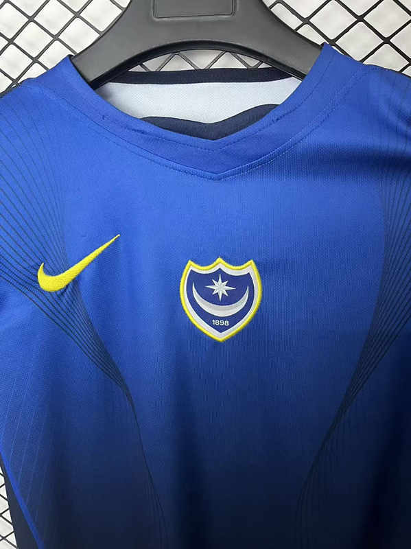 (S-4XL) 25-26 Special Version Portsmouth Royal Blue Thailand Soccer Jersey AAA-2044