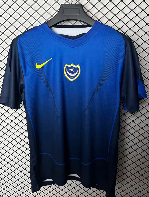 (S-4XL) 25-26 Special Version Portsmouth Royal Blue Thailand Soccer Jersey AAA-2044