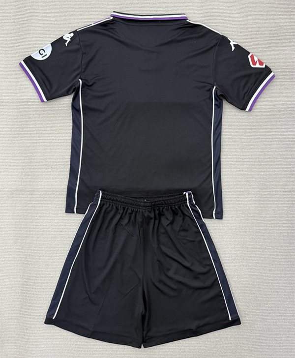 25-26 Real Valladolid Away Black&Purple Soccer Uniform-AY
