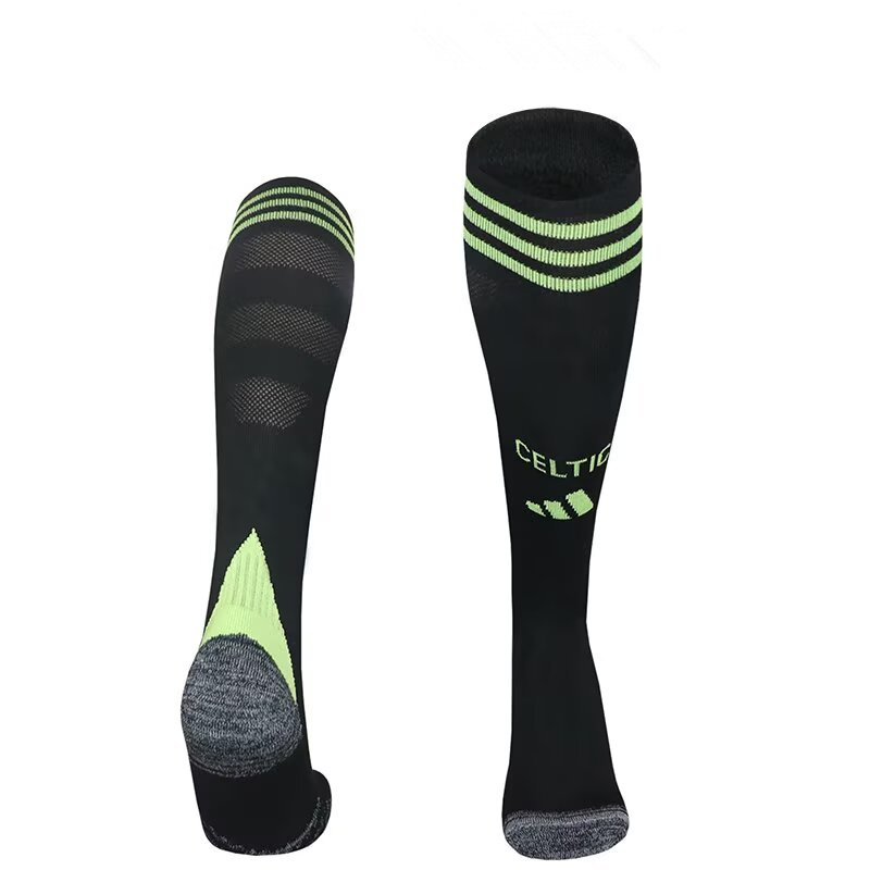 25-26 Celtic Away Black Thailand Soccer Socks