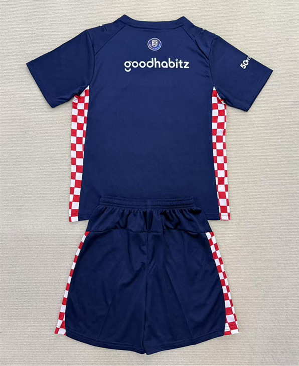 25-26 PSV Eindhoven Away Royal Blue Kids/Youth Soccer Uniform-AY