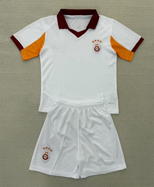 2025-2026 Galatasaray Away White Soccer Uniform-AY