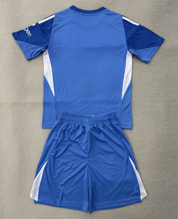 25-26 Nottingham Forest Goalkeeper Blue Soccer Uniform-AY
