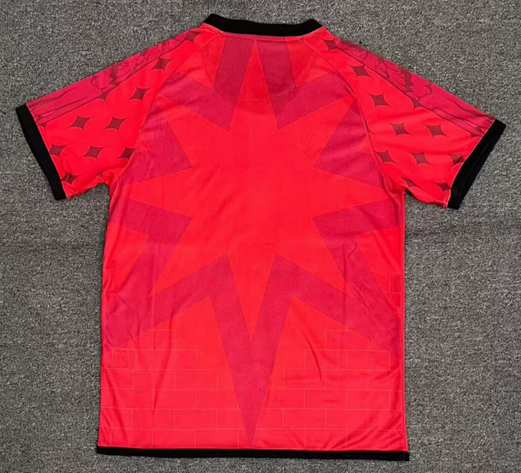 (S-4XL) 25-26 Venezia FC 3nd Away Red Thailand Soccer Jersey AAA-4178