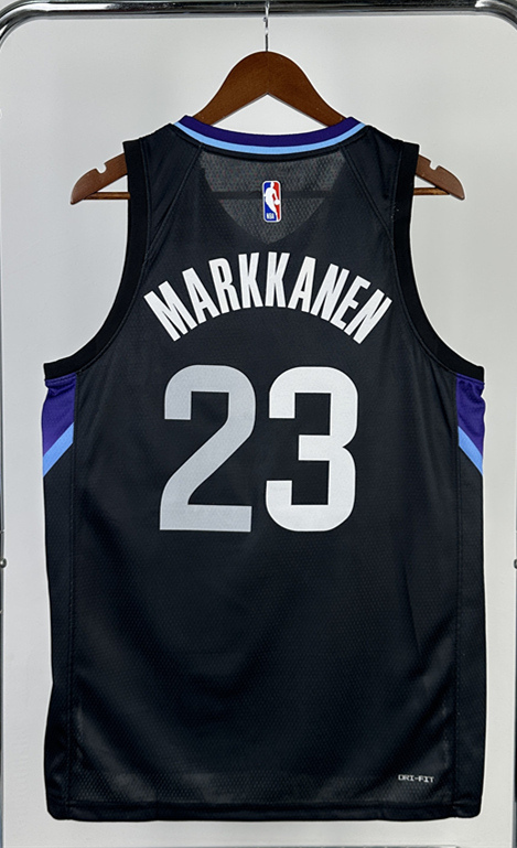 2026 Jordan Version Utah Jazz Black #23 NBA Jersey-311
