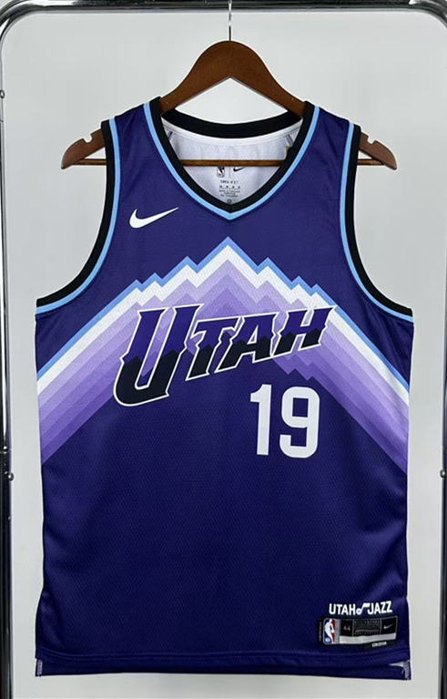 2026 Utah Jazz Purple #19 NBA Jersey-311