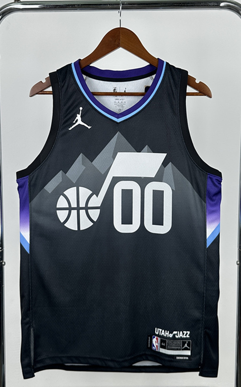 2026 Jordan Version Utah Jazz Black #00 NBA Jersey-311