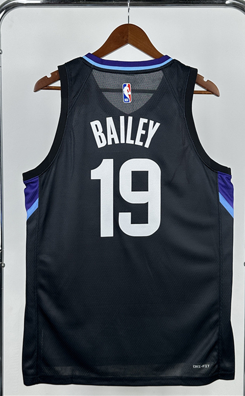 2026 Jordan Version Utah Jazz Black #19 NBA Jersey-311