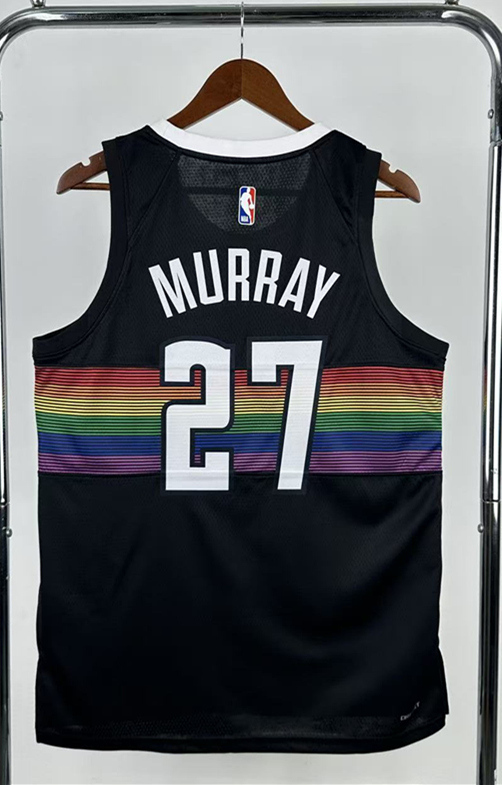 2026 City Edition Denver Nuggets Black #27 NBA Jersey-311