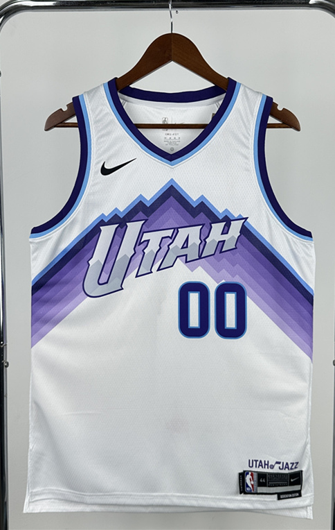 2026 Utah Jazz White #00 NBA Jersey-311