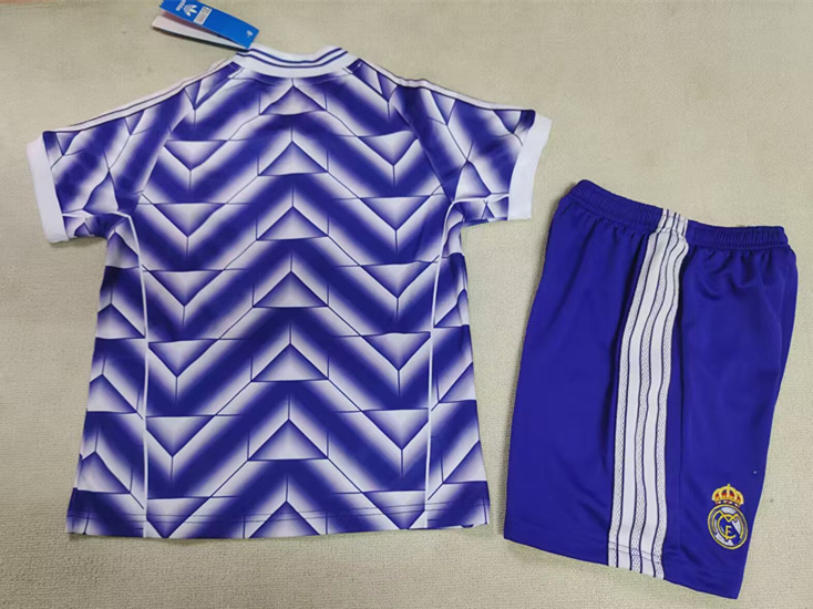 25-26 Special Edition Real Madrid Purple Kids/Youth Soccer Uniform-507
