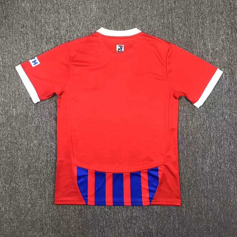 2024-2025 1. FC Heidenheim Home Red Thailand Soccer Jersey AAA-417