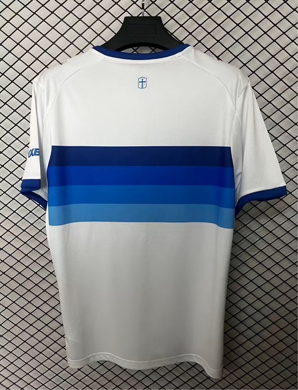 (S-4XL) 26-27 CD Universidad Católica Home White Thailand Soccer Jersey AAA-2044