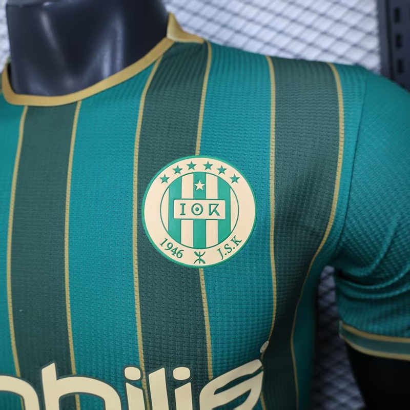 Player Version 26-27 JS Kawkabi 2nd Away Green Thailand Soccer Jersey AAA-888