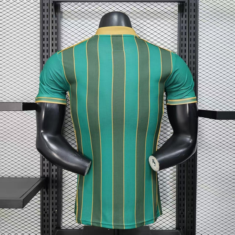 Player Version 26-27 JS Kawkabi 2nd Away Green Thailand Soccer Jersey AAA-888