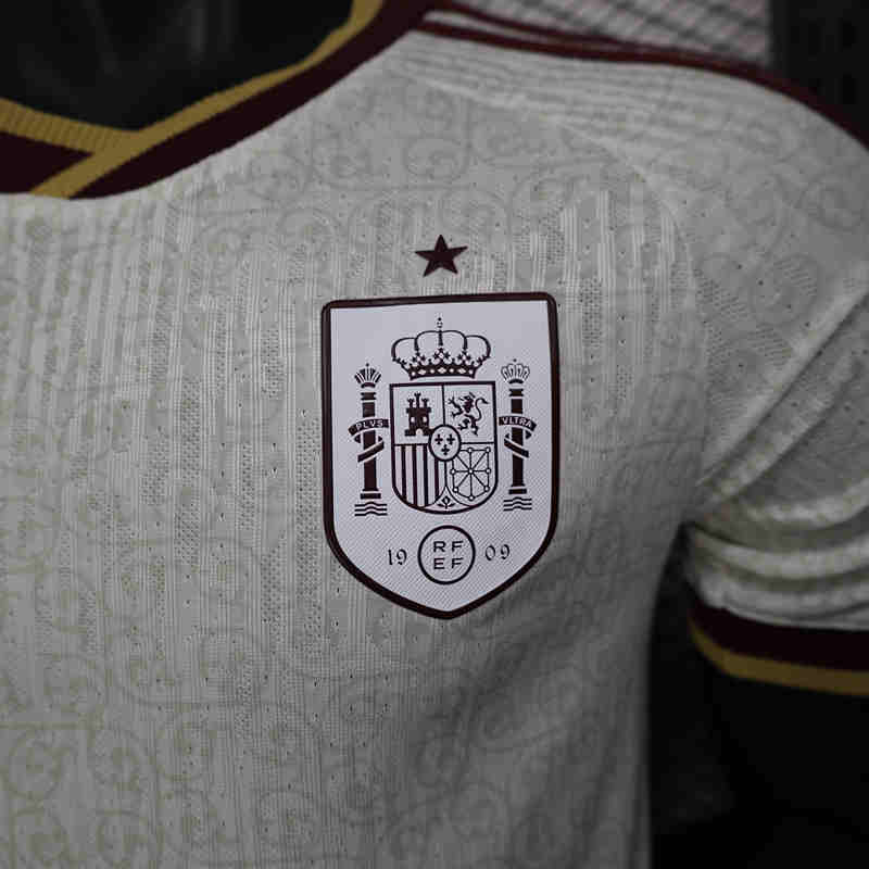 26-27 Player Version Spain Away White Thailand Soccer Jersey AAA-888