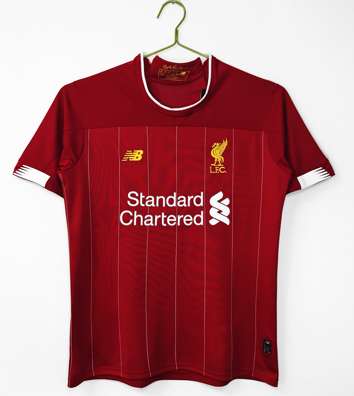 Retro Version 19-20 Liverpool Home Red Thailand Soccer Jersey AAA-C1046