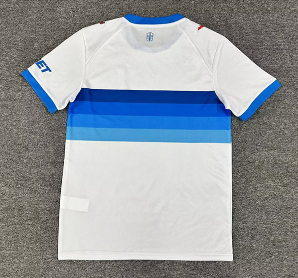 (S-4XL) 26-27 CD Universidad Católica Home White Thailand Soccer Jersey AAA-512