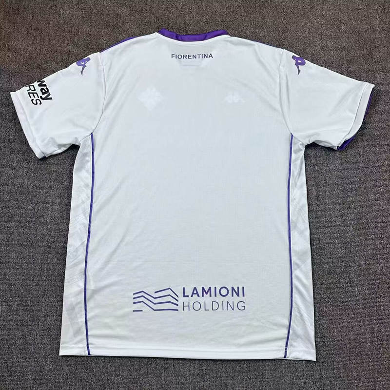 25-26 Fiorentina Away White Thailand Soccer Jersey AAA-417