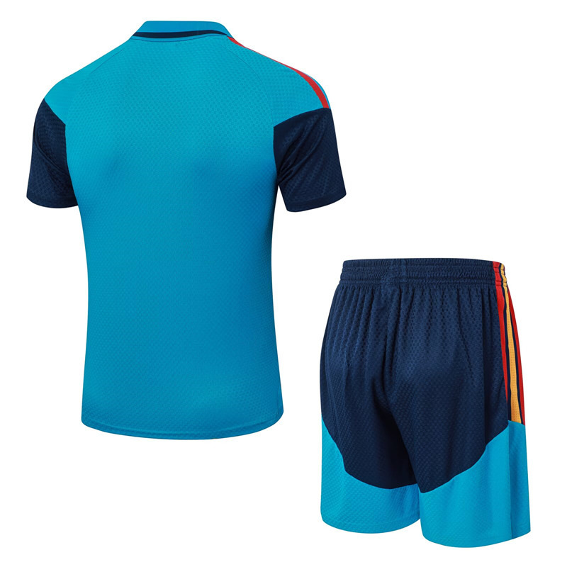 Player Version 26-27 Spain Light Blue Thailand Soccer Uniform-9926