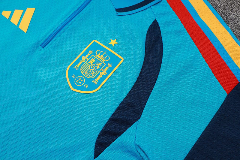 Player Version 26-27 Spain Light Blue Thailand Soccer Uniform-9926