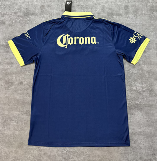 (S-4XL) 26-27 Club América Away Royal Blue Thailand Soccer Jersey AAA-4506