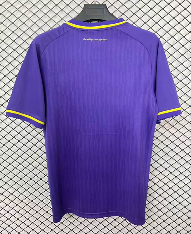 (S-4XL) 60th Anniversary Deportes Concepción Purple Thailand Soccer Jersey AAA-2044